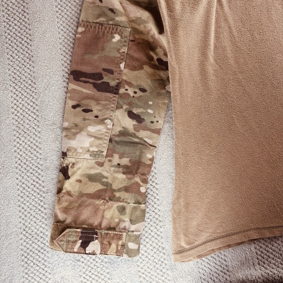 Tru-Spec Multicam/Coyote 1/4 Zip - Cordura Combat Shirt - Size Medium Regular - Picture 7 of 15